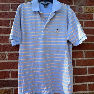 Brooks Brothers Polo Shirt Mens Country Club ProSport Golf Striped Pullover Med